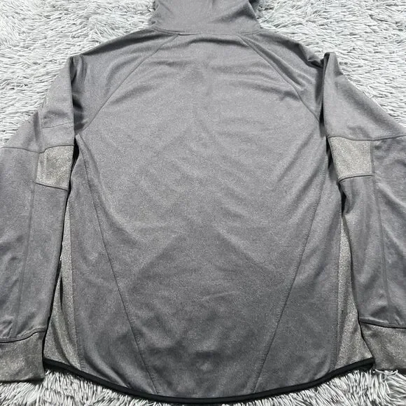 Hylete Jacket Extra Large Gray Hoodie Full Zip Athletic Workout Gym Pocket Mens - Picture 15 of 16